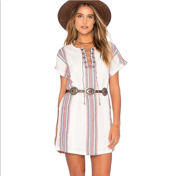 Tularosa Dresses & Skirts - Tularosa • Warren Beatnik Stripe Runic Dress